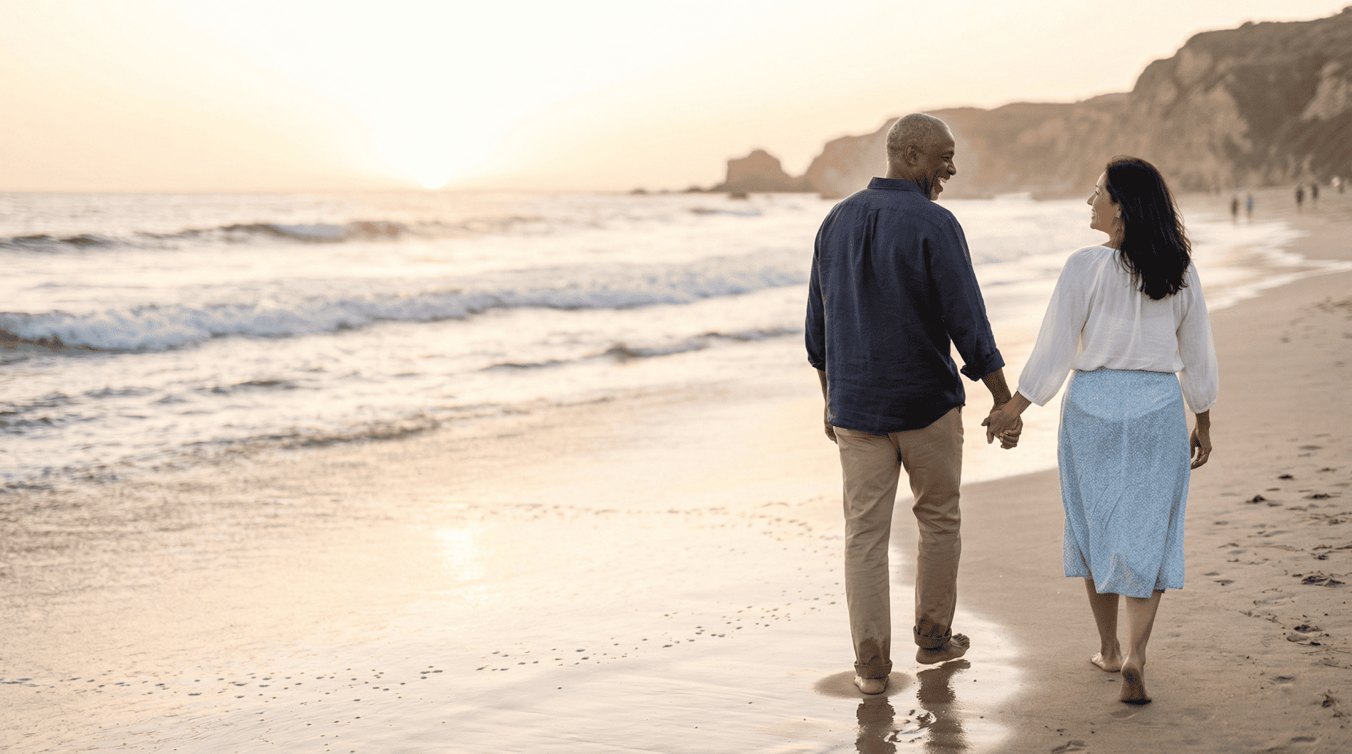 Happy retired couple enjoying tax-free retirement