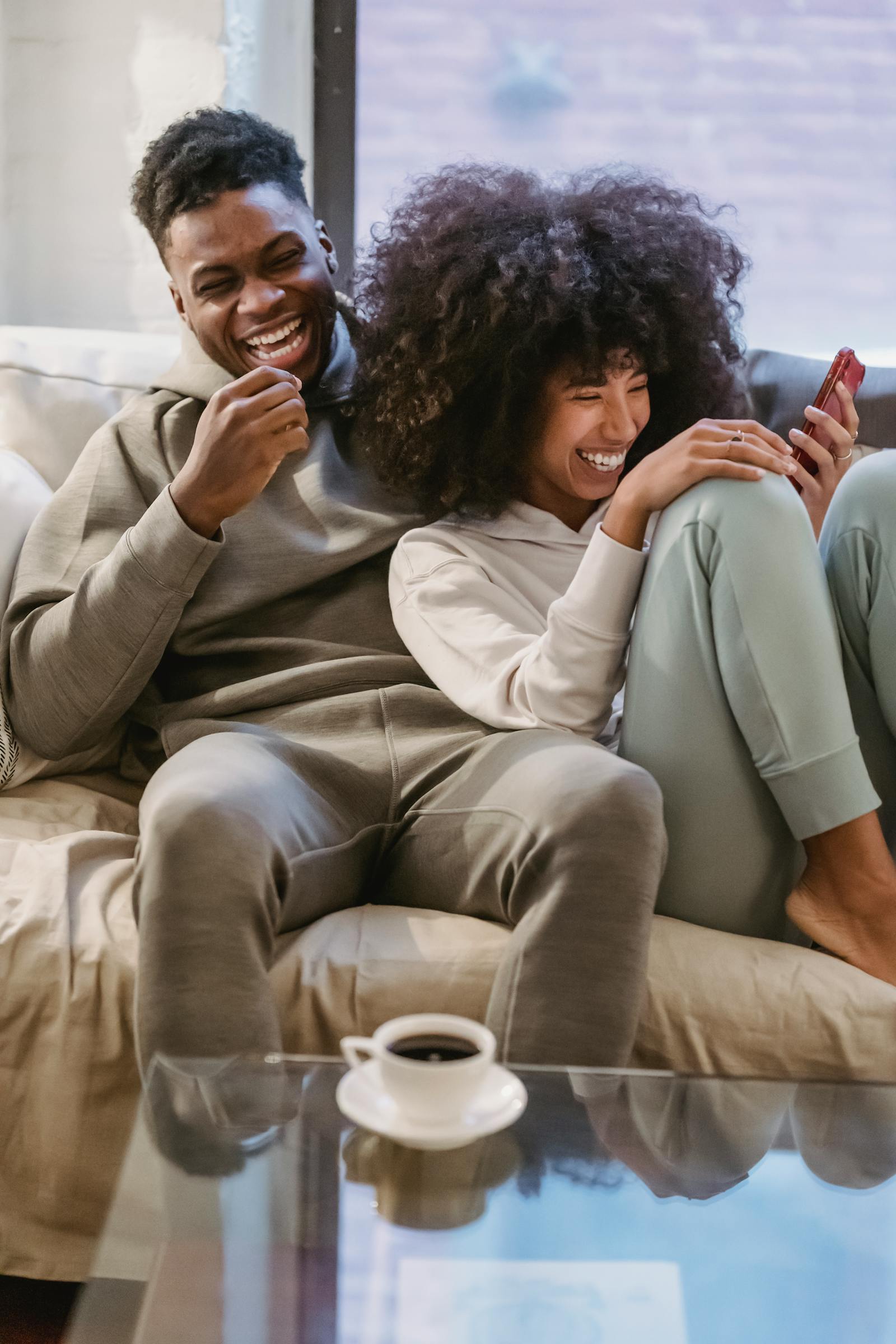 Couple exploring IUL investment options